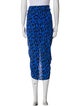 Diane von Furstenberg Animal Print Midi Length Skirt