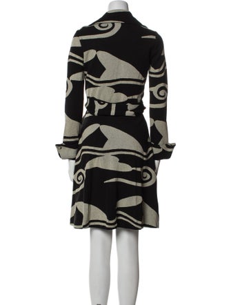 Diane von Furstenberg Wool Printed Coat