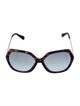 Diane von Furstenberg Reese Oversize Sunglasses