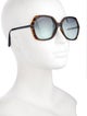 Diane von Furstenberg Reese Oversize Sunglasses