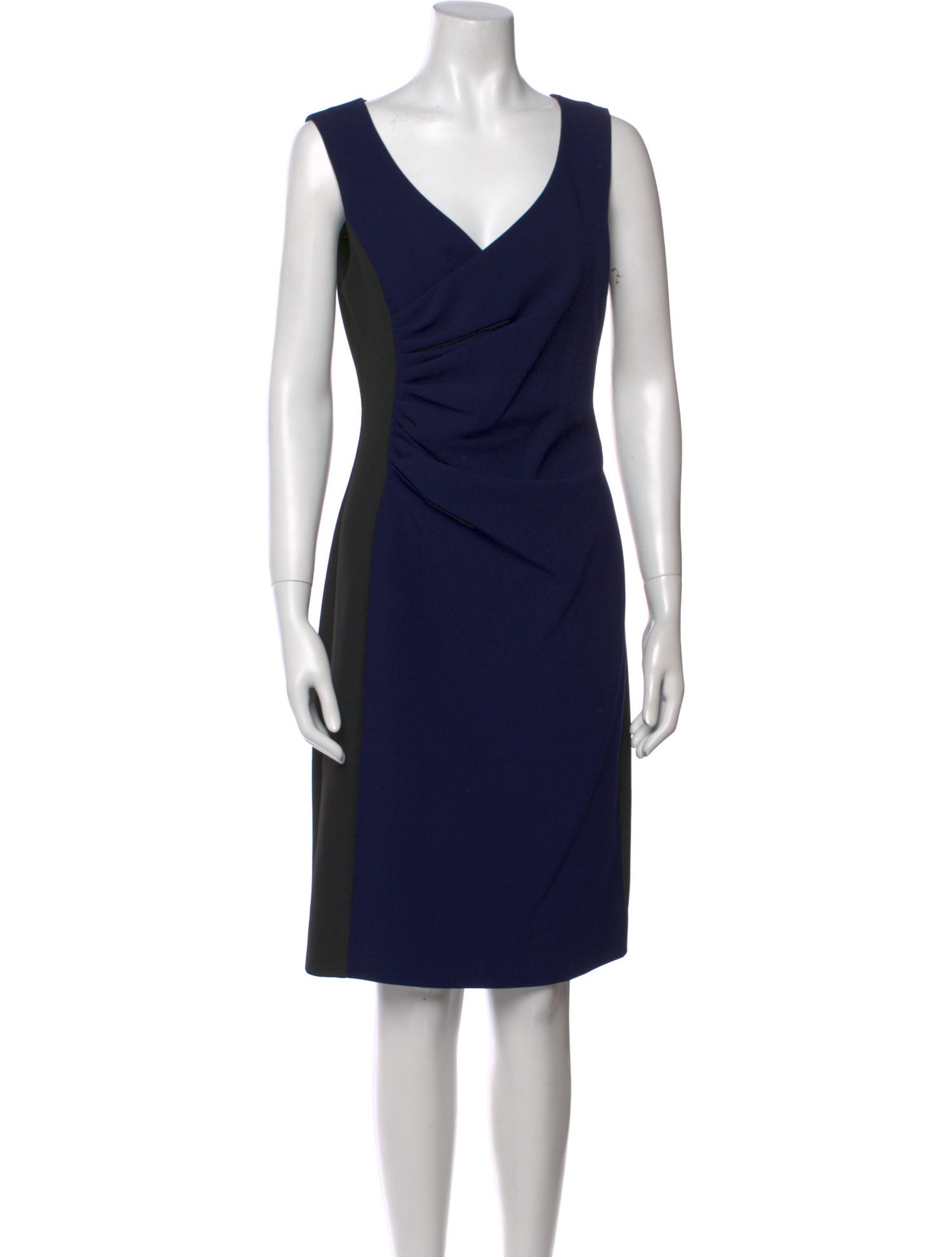 Diane von Furstenberg V-Neck Knee-Length Dress