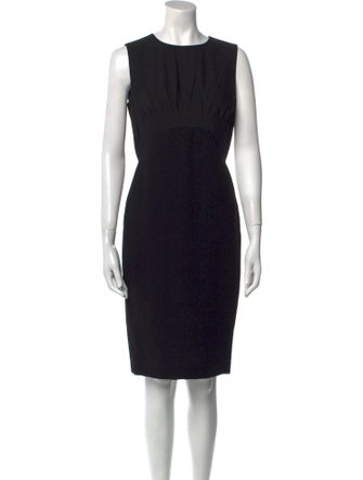 Diane von Furstenberg Printed Knee-Length Dress