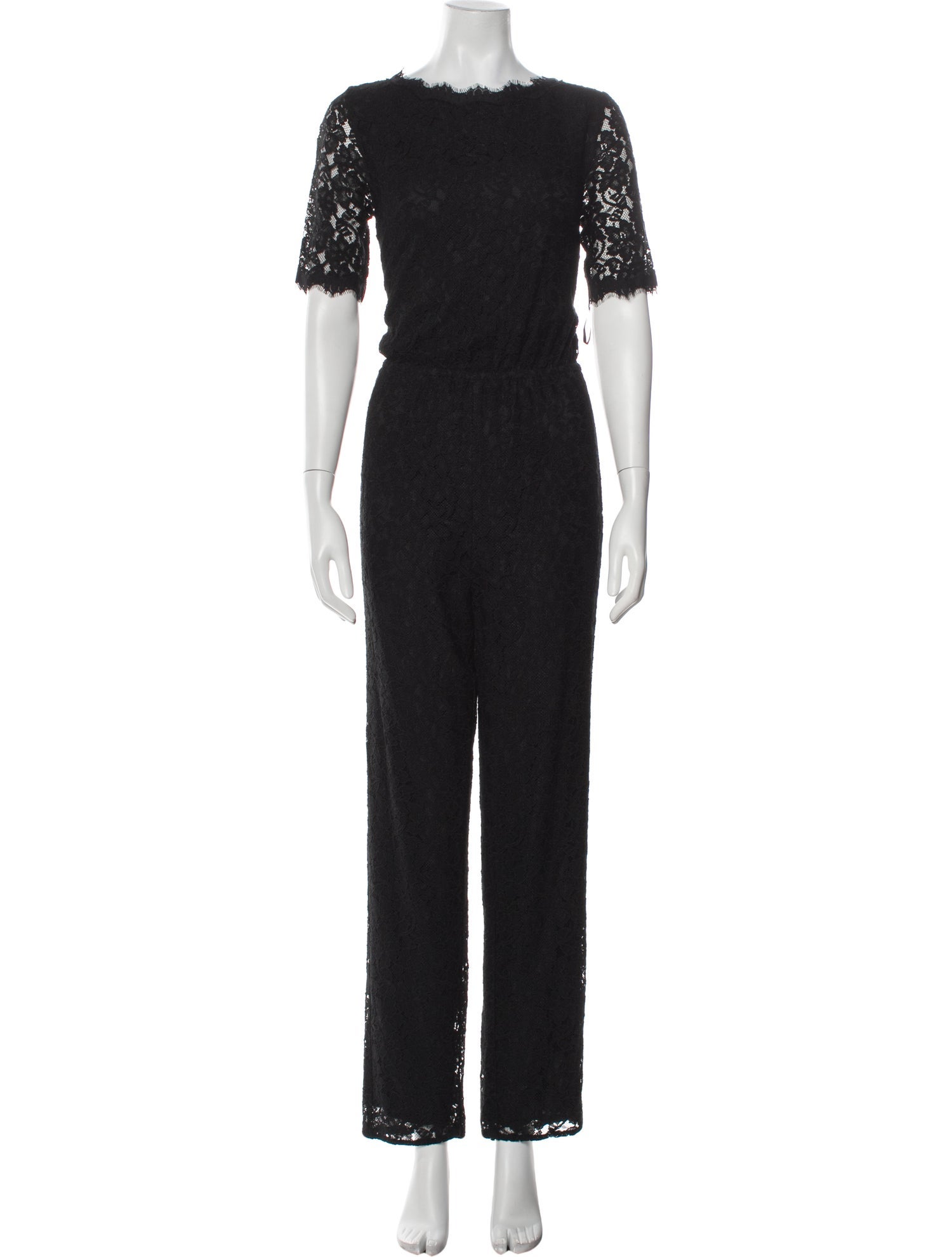 Diane von Furstenberg Crew Neck Jumpsuit