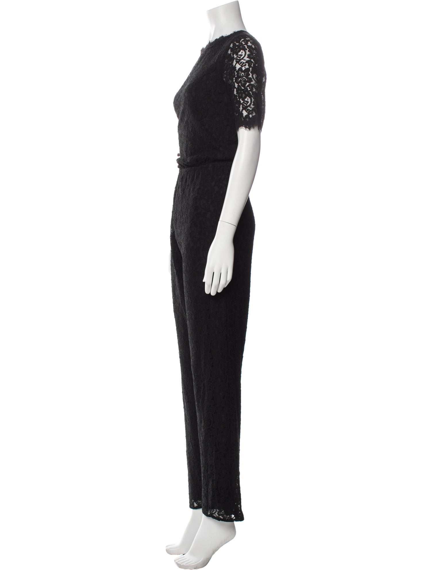 Diane von Furstenberg Crew Neck Jumpsuit