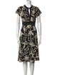 Diane von Furstenberg Silk Knee-Length Dress