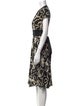 Diane von Furstenberg Silk Knee-Length Dress