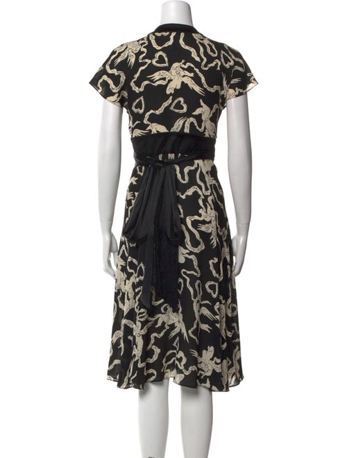 Diane von Furstenberg Silk Knee-Length Dress