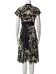 Diane von Furstenberg Silk Knee-Length Dress