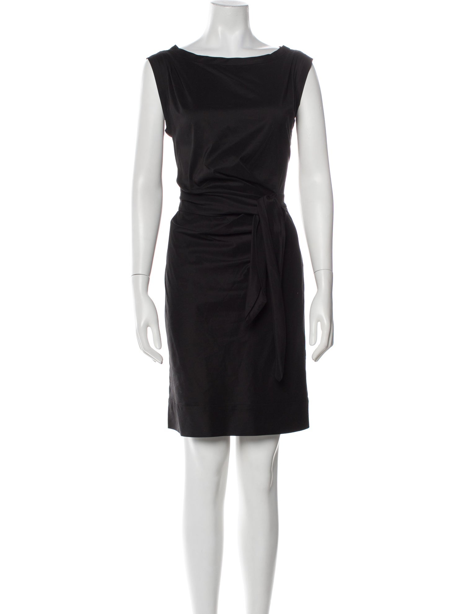 Diane von Furstenberg Bateau Neckline Midi Length Dress