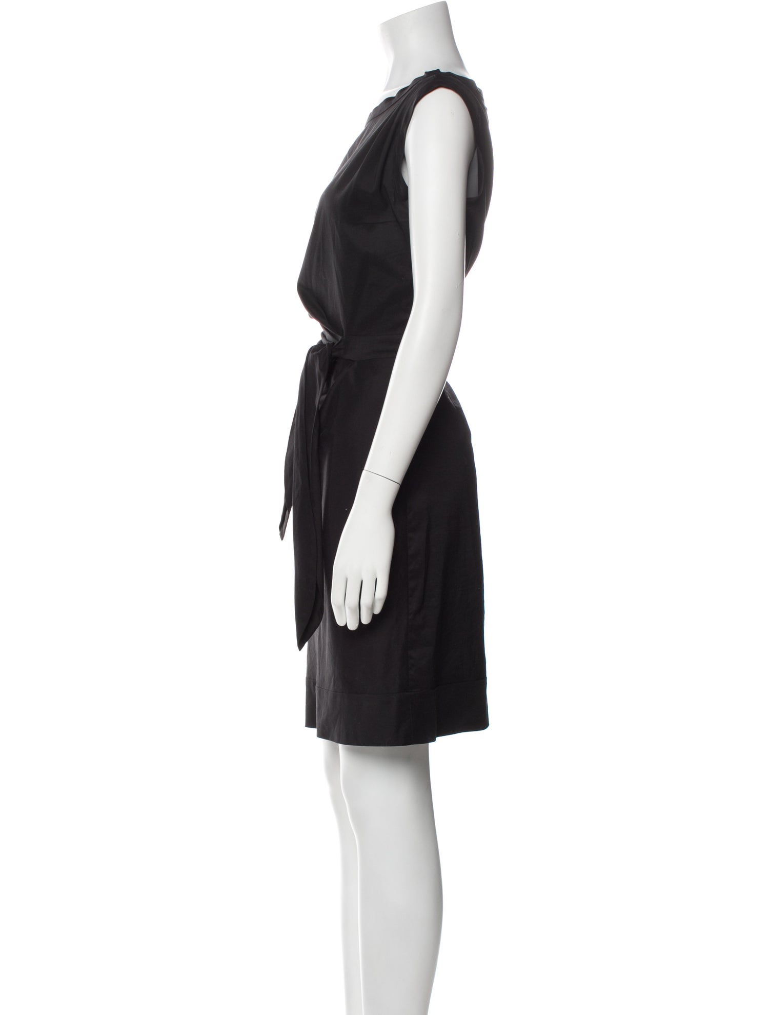Diane von Furstenberg Bateau Neckline Midi Length Dress