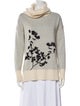 Diane von Furstenberg Merino Wool Printed Sweater