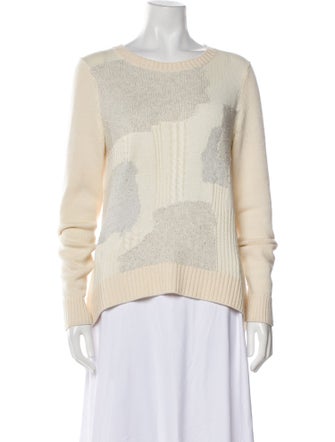 Diane von Furstenberg Wool Scoop Neck Sweater