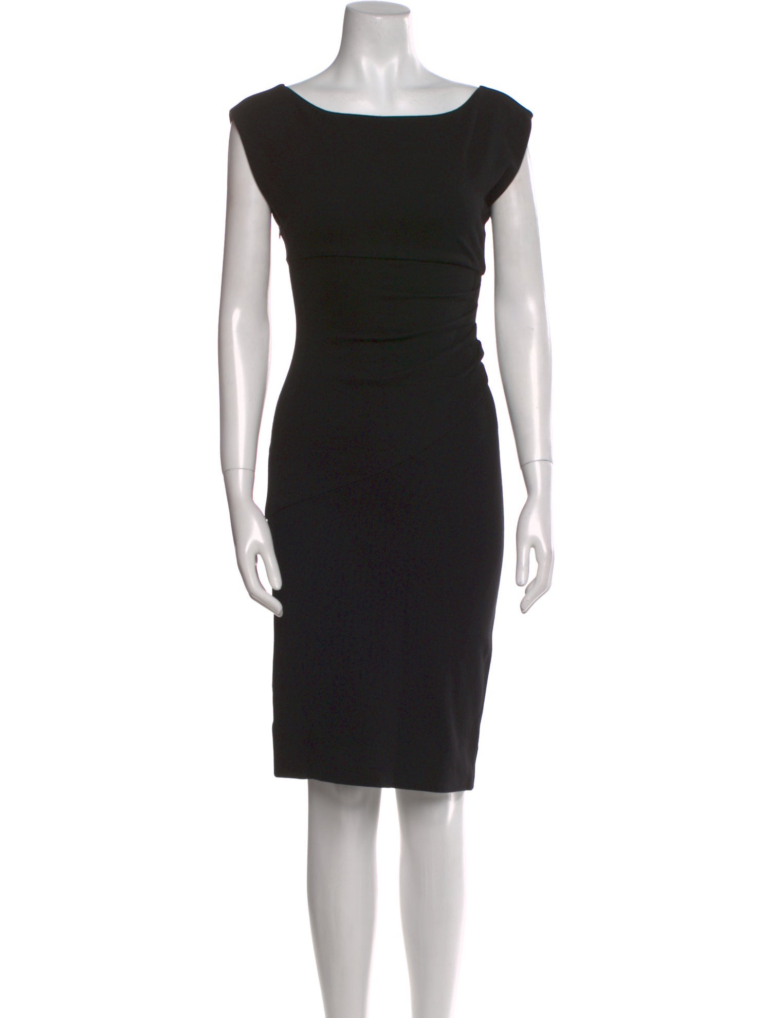 Diane von Furstenberg Bateau Neckline Knee-Length Dress