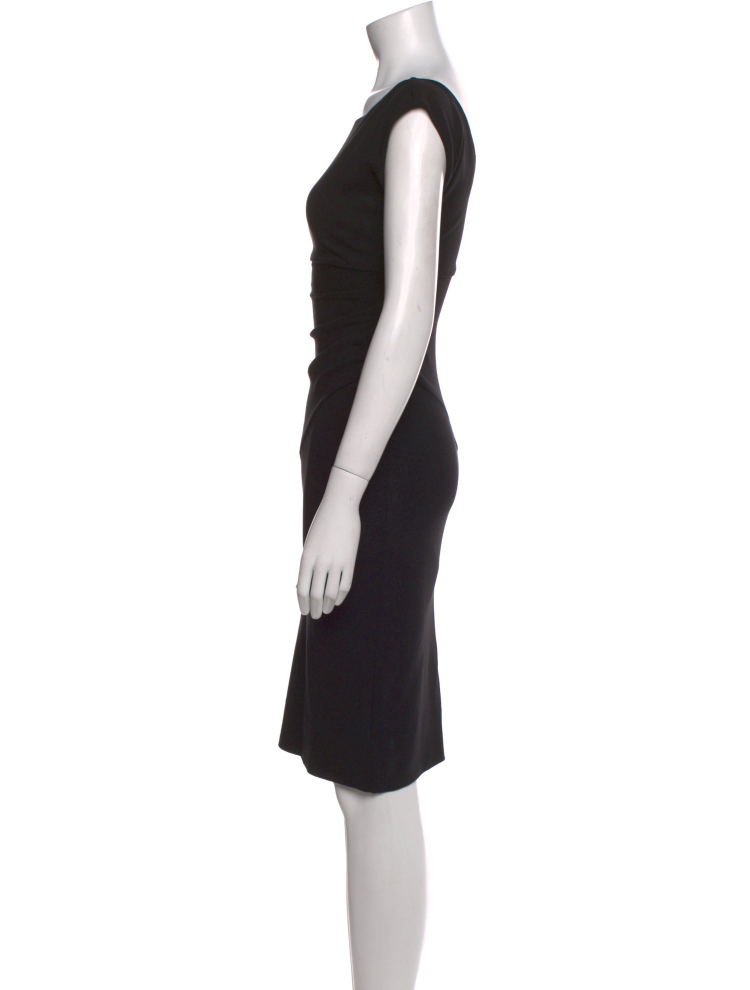 Diane von Furstenberg Bateau Neckline Knee-Length Dress