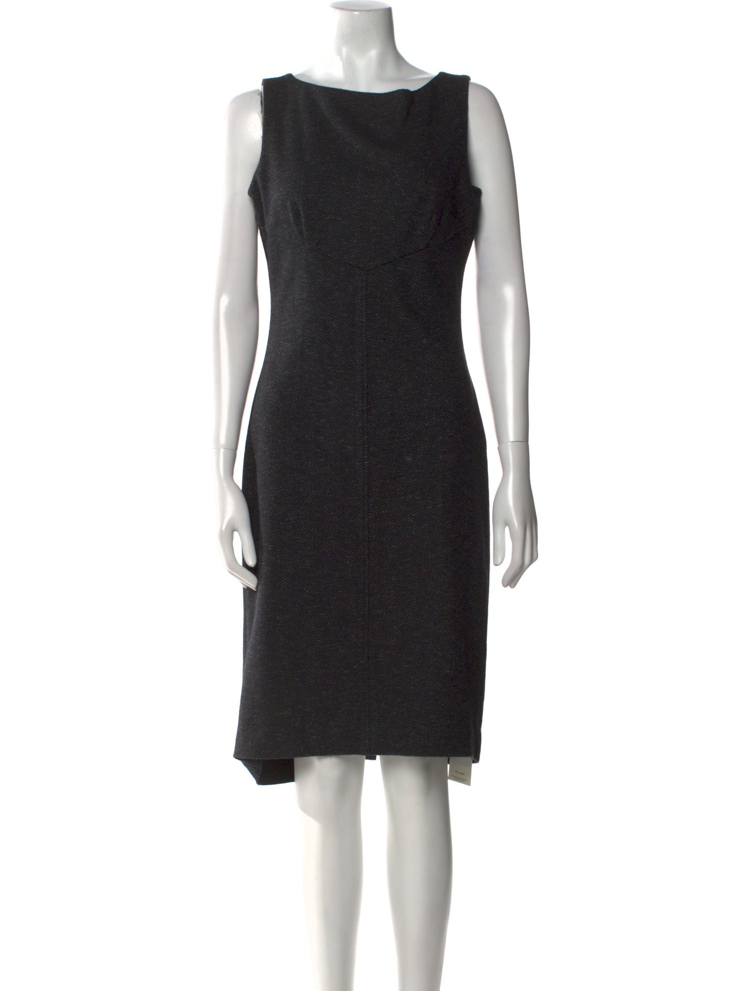 Diane von Furstenberg Bateau Neckline Knee-Length Dress