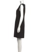 Diane von Furstenberg Scoop Neck Mini Dress
