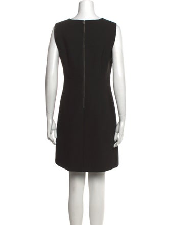 Diane von Furstenberg Scoop Neck Mini Dress