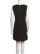 Diane von Furstenberg Scoop Neck Mini Dress
