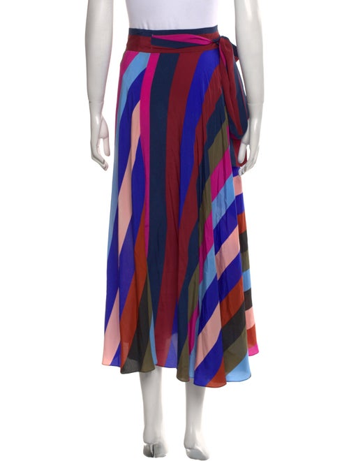 Diane von Furstenberg Silk Midi Length Skirt