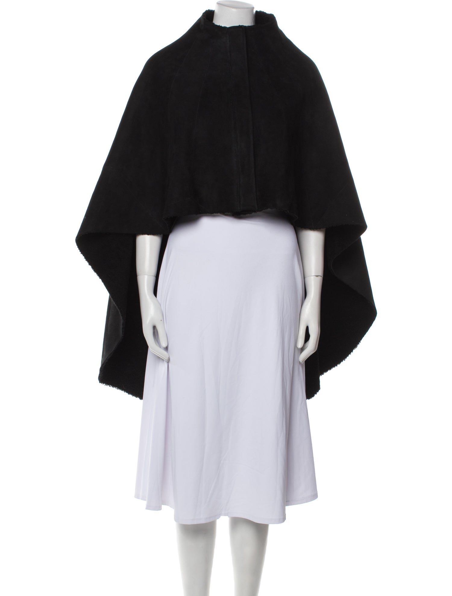 Diane von Furstenberg Shearling Cape