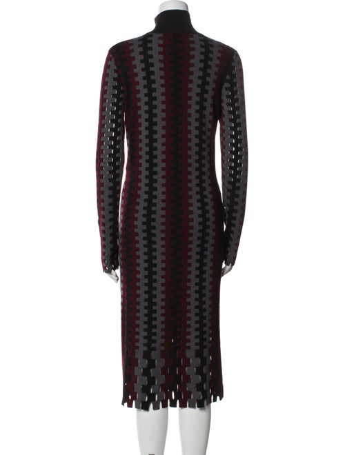 Diane von Furstenberg Printed Midi Length Dress