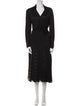Diane von Furstenberg V-Neck Long Dress