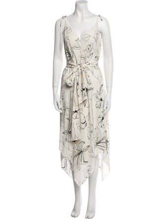 Diane von Furstenberg Silk Long Dress