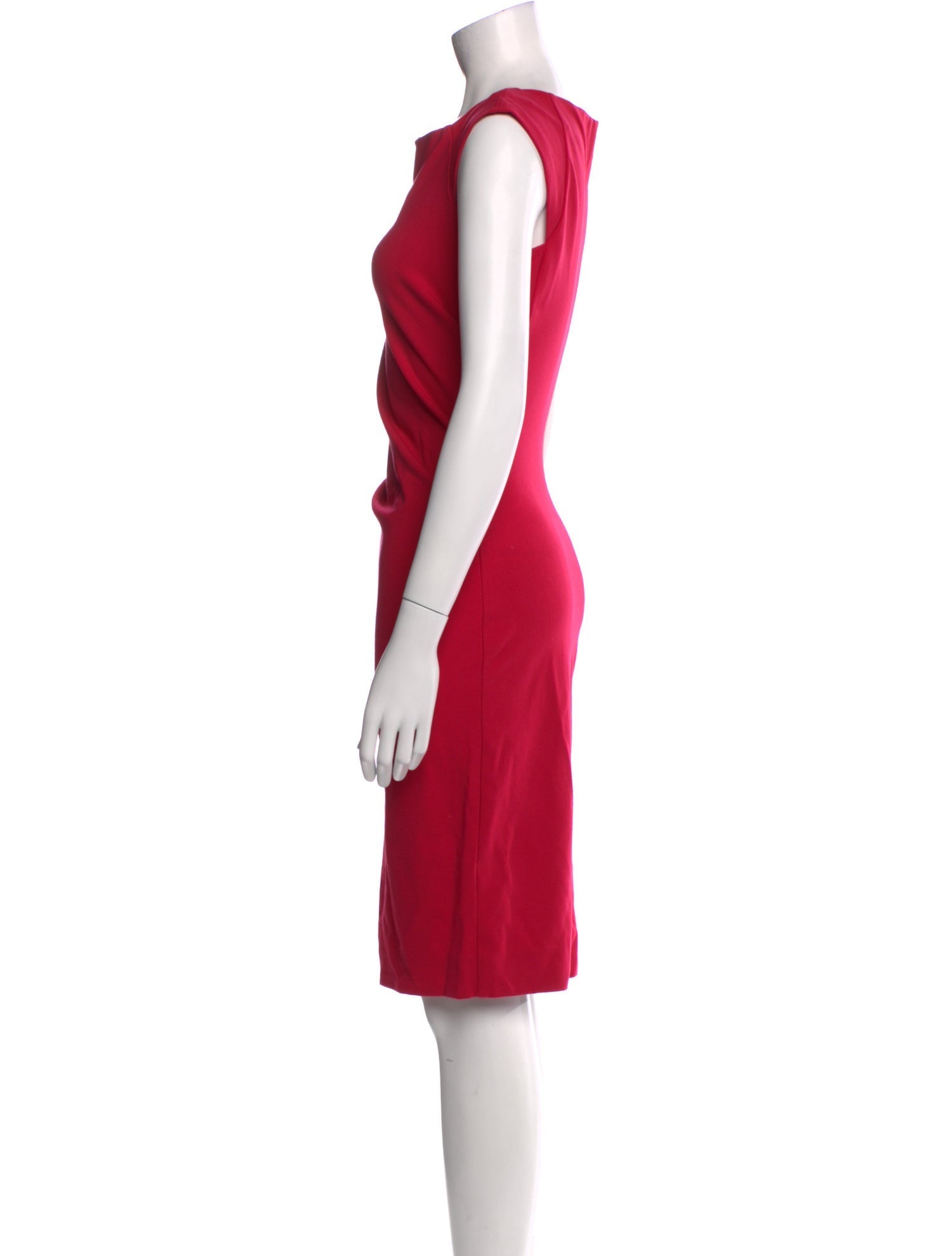 Diane von Furstenberg Bateau Neckline Knee-Length Dress