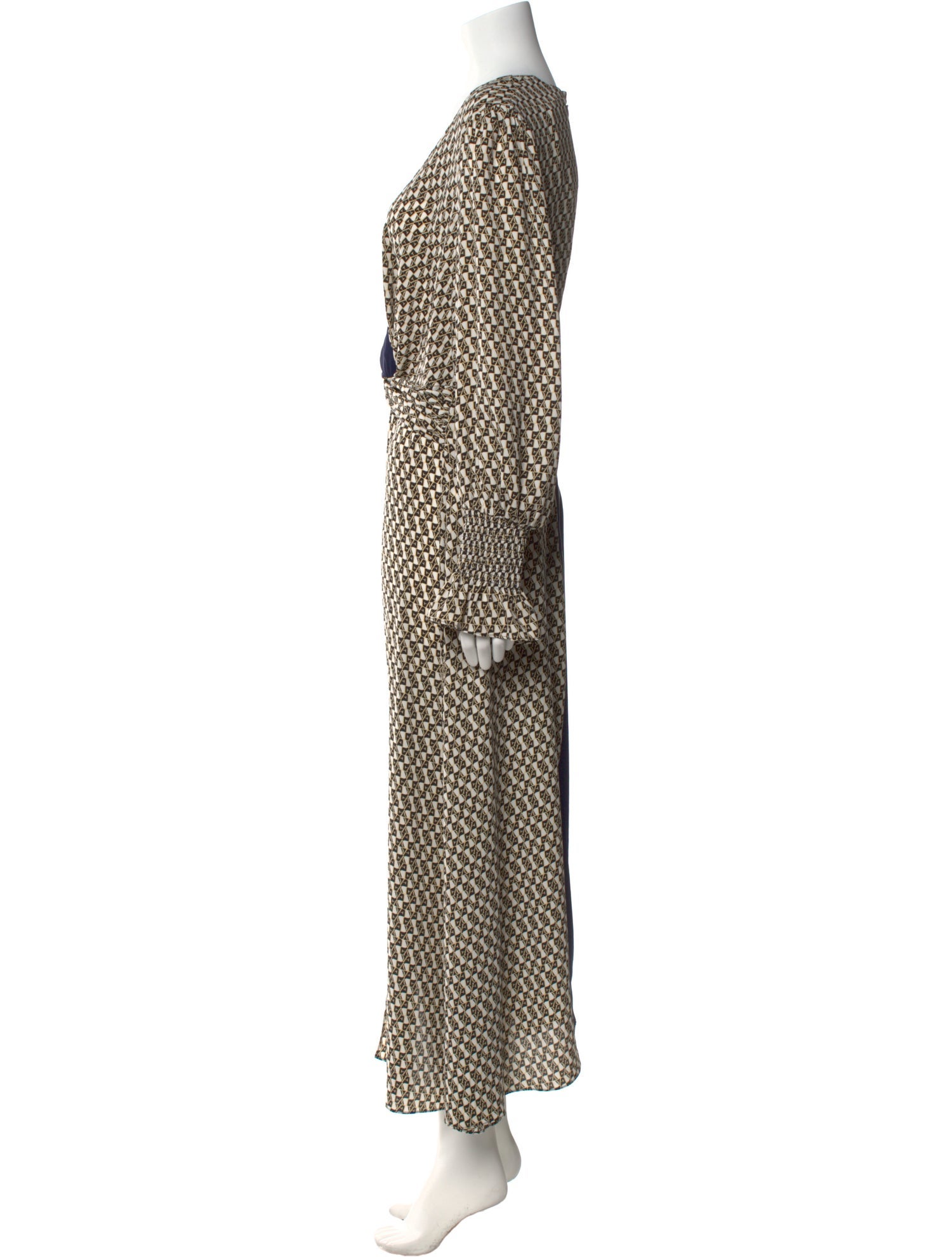 Diane von Furstenberg Silk Long Dress w/ Tags