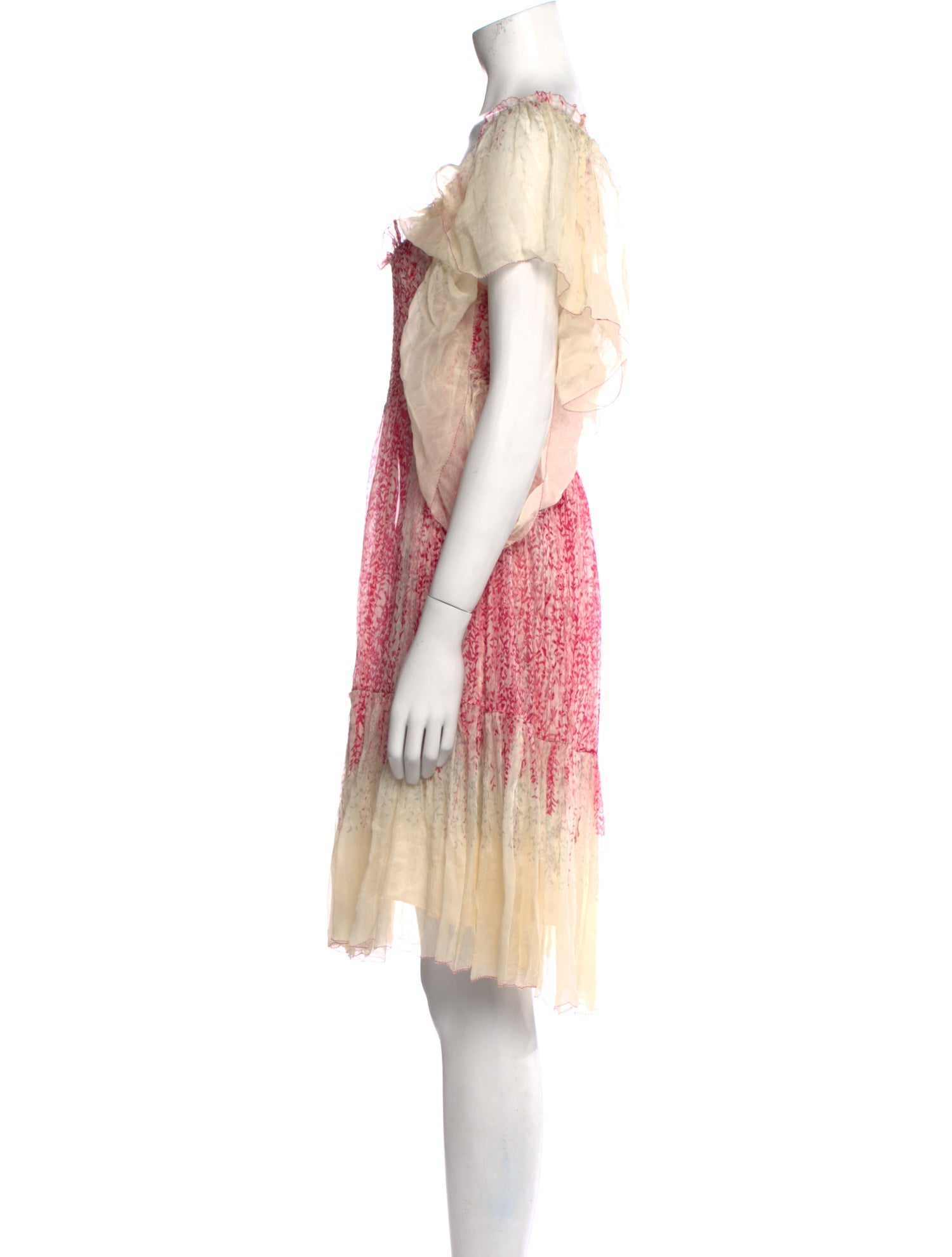 Diane von Furstenberg Silk Knee-Length Dress