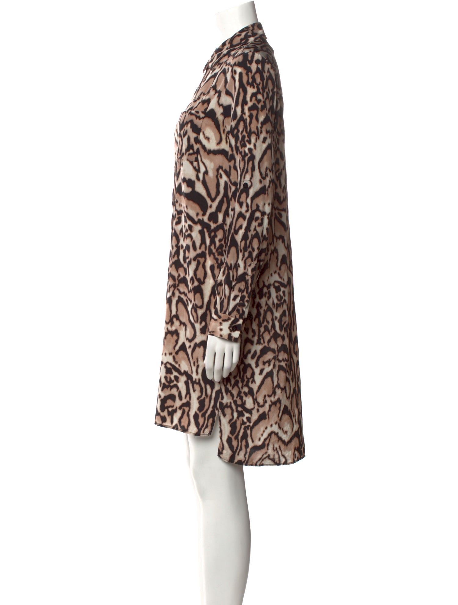 Diane von Furstenberg Silk Knee-Length Dress