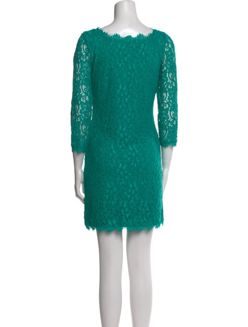 Diane von Furstenberg V-Neck Mini Dress