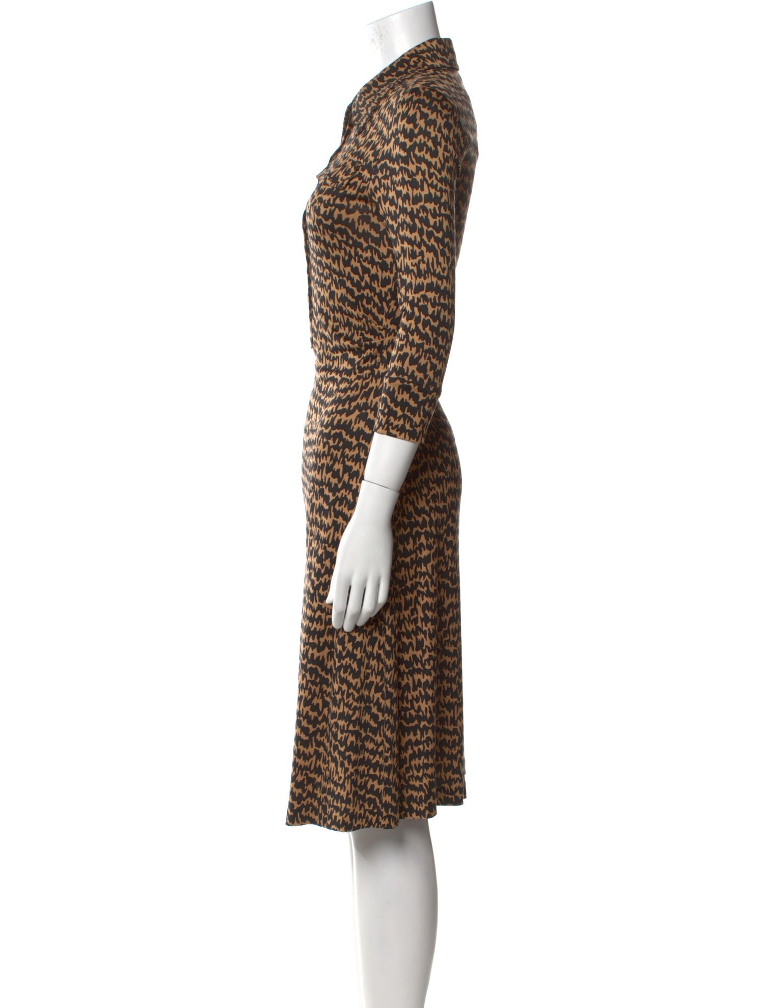 Diane von Furstenberg Vintage Midi Length Dress