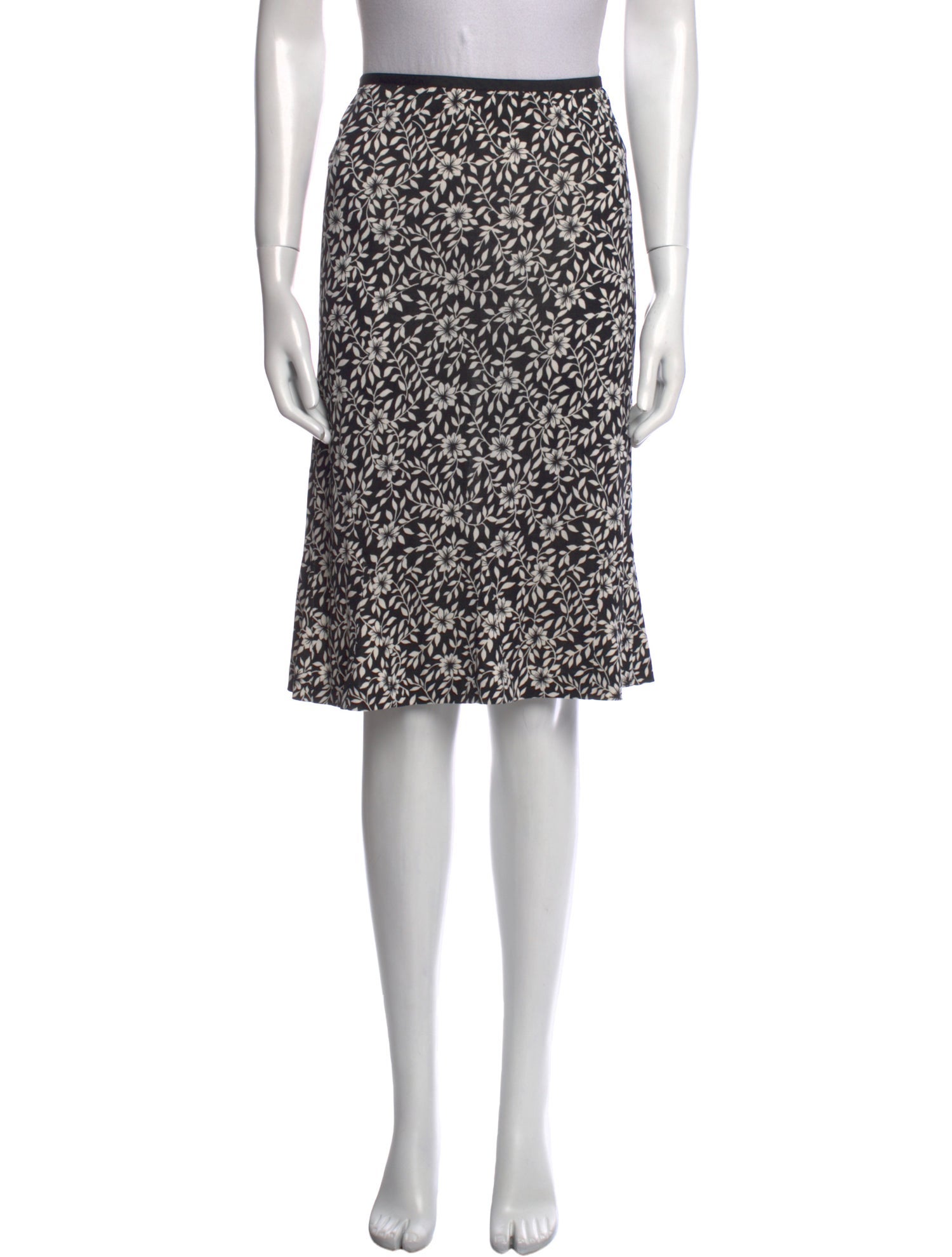 Diane von Furstenberg Silk Knee-Length Skirt