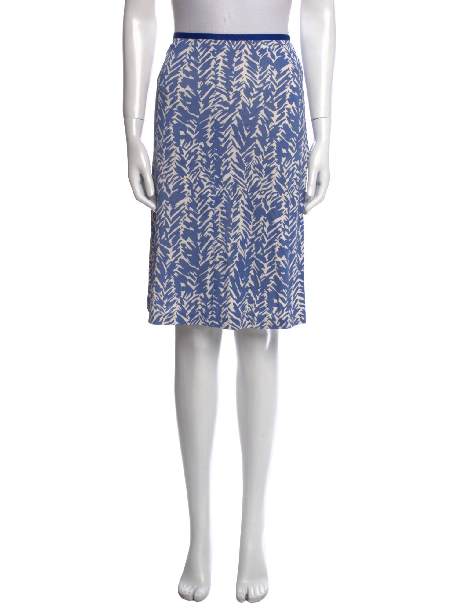 Diane von Furstenberg Silk Knee-Length Skirt