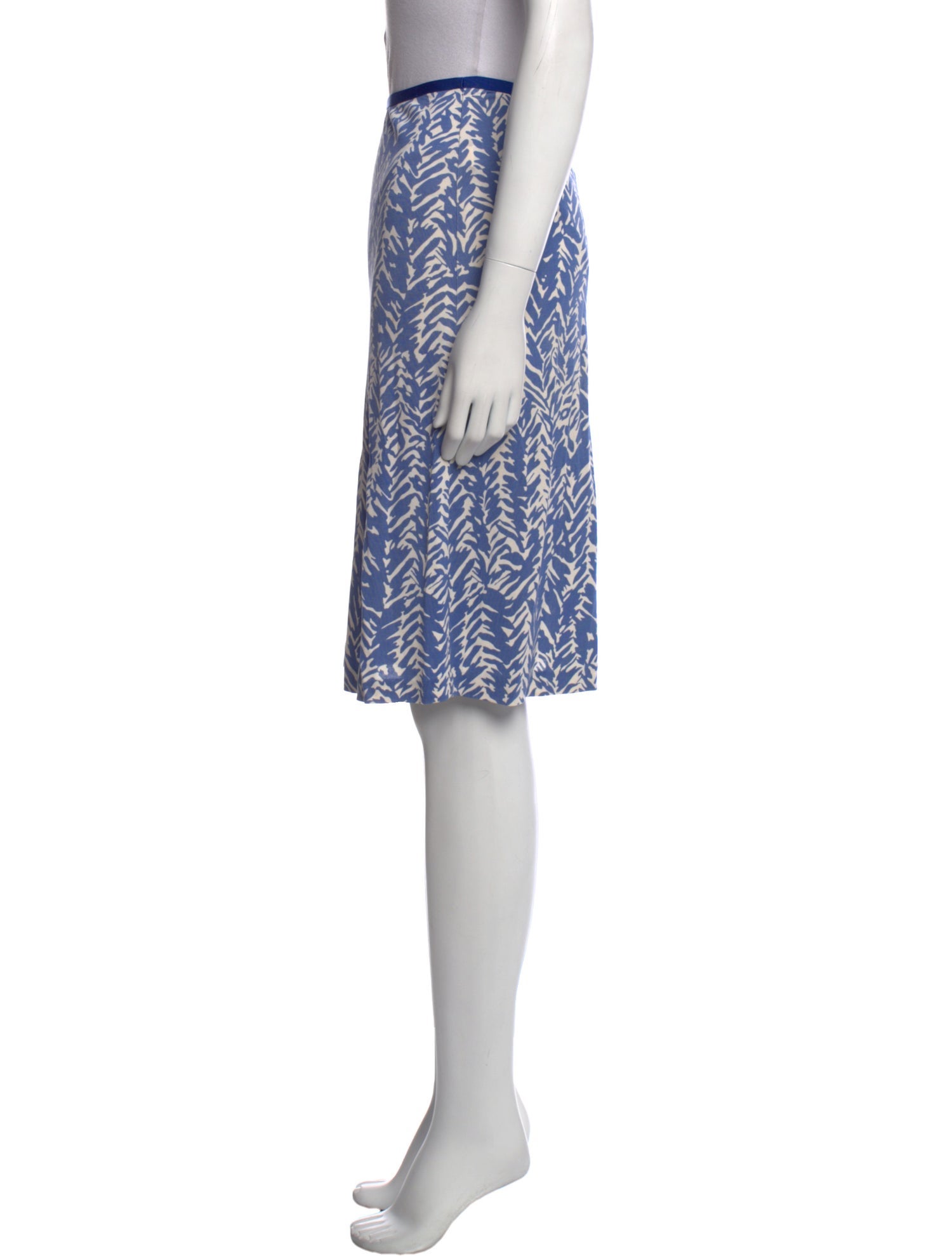 Diane von Furstenberg Silk Knee-Length Skirt