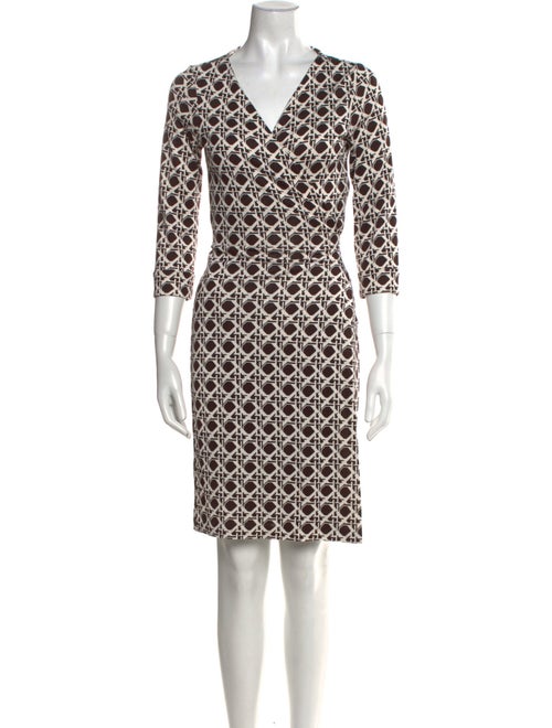Diane von Furstenberg Silk Knee-Length Dress