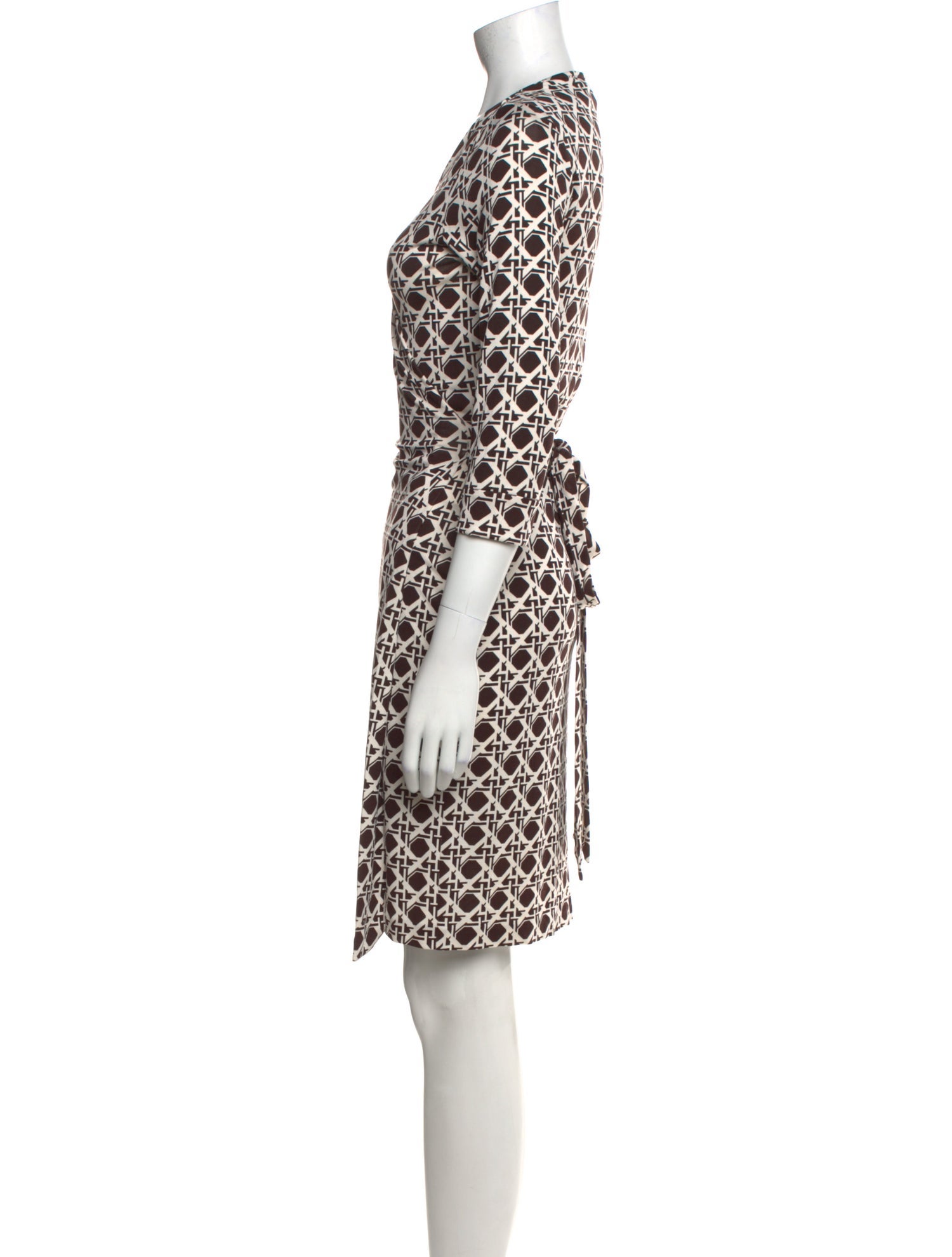 Diane von Furstenberg Silk Knee-Length Dress