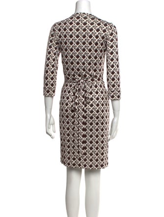 Diane von Furstenberg Silk Knee-Length Dress
