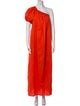 Diane von Furstenberg One-Shoulder Long Dress