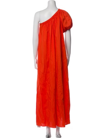 Diane von Furstenberg One-Shoulder Long Dress