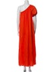 Diane von Furstenberg One-Shoulder Long Dress