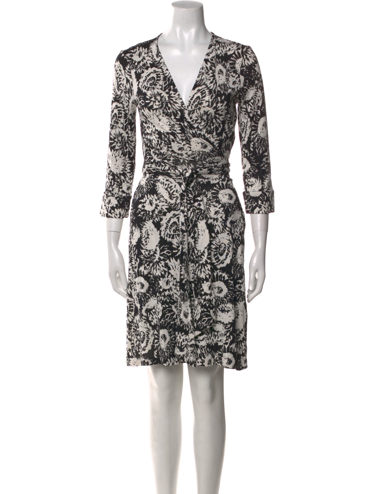 Diane von Furstenberg Silk Knee-Length Dress