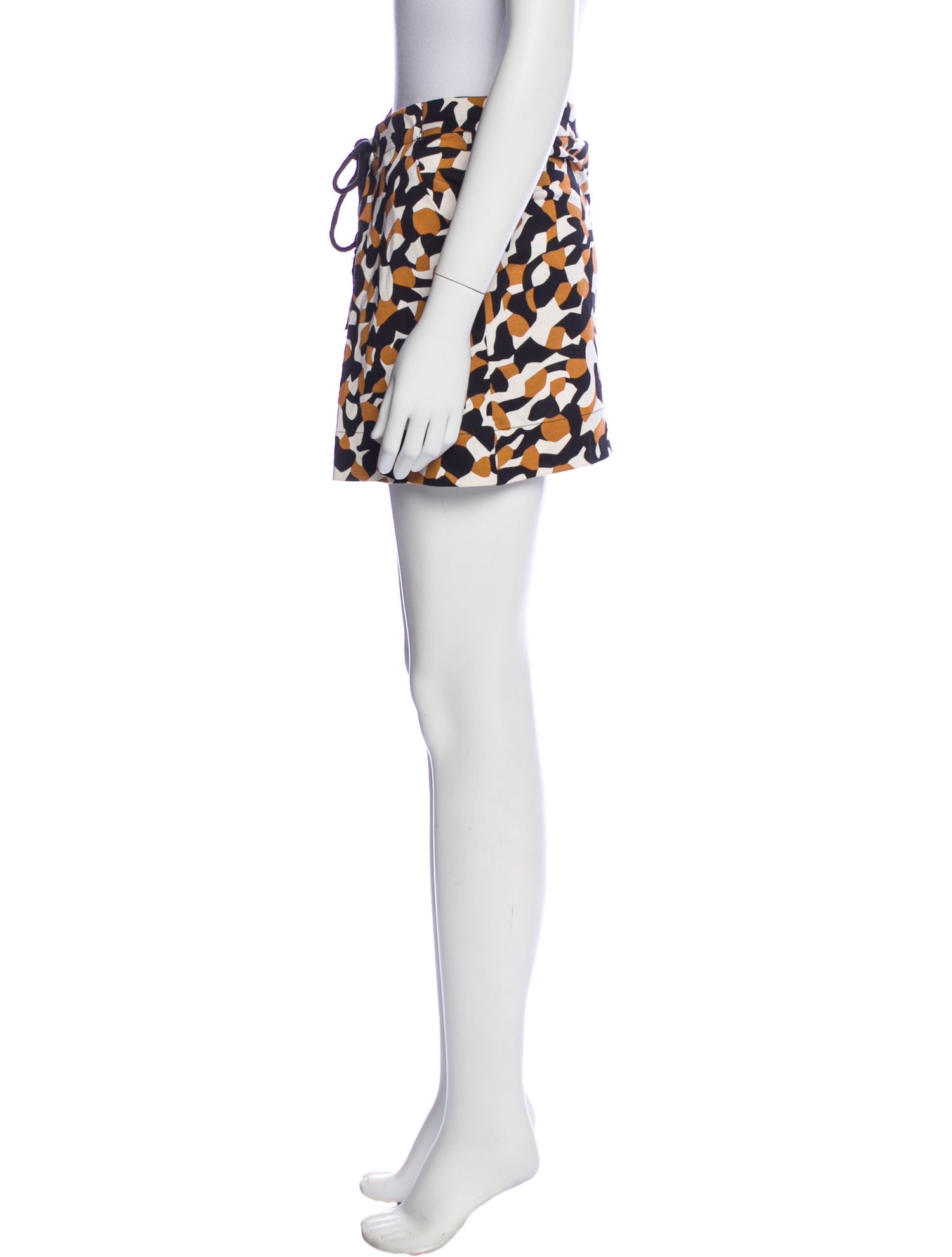 Diane von Furstenberg Silk Mini Skirt