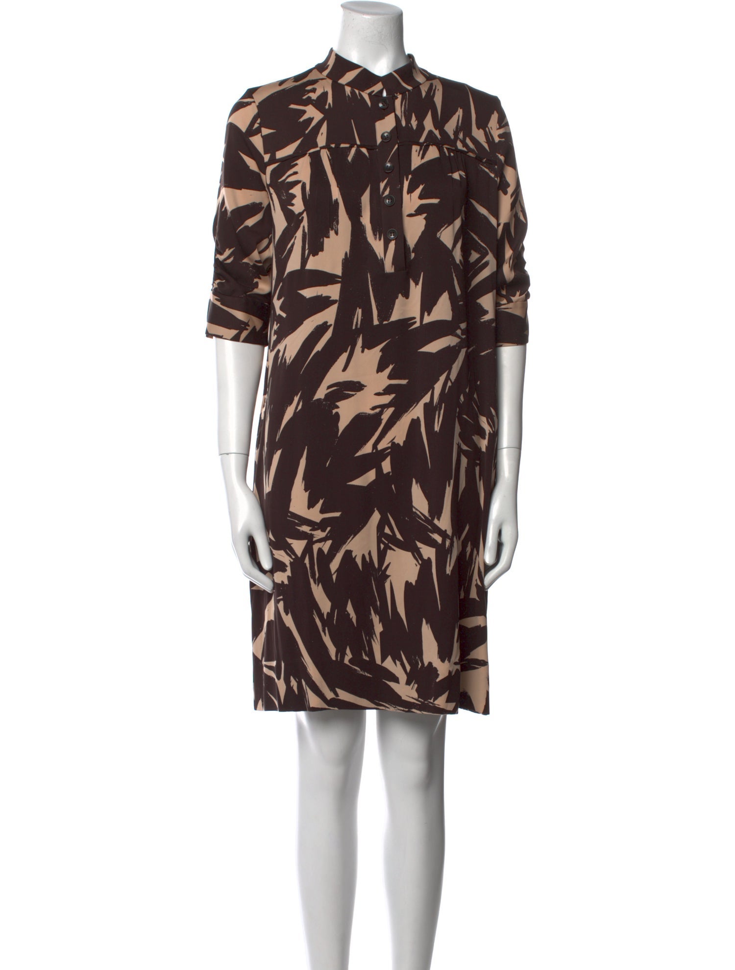 Diane von Furstenberg Silk Knee-Length Dress