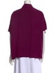 Diane von Furstenberg Silk Short Sleeve Blouse