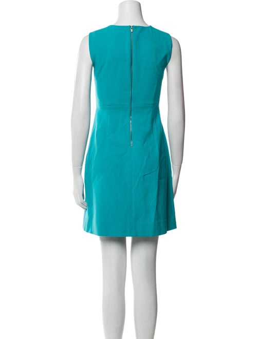 Diane von Furstenberg Crew Neck Mini Dress