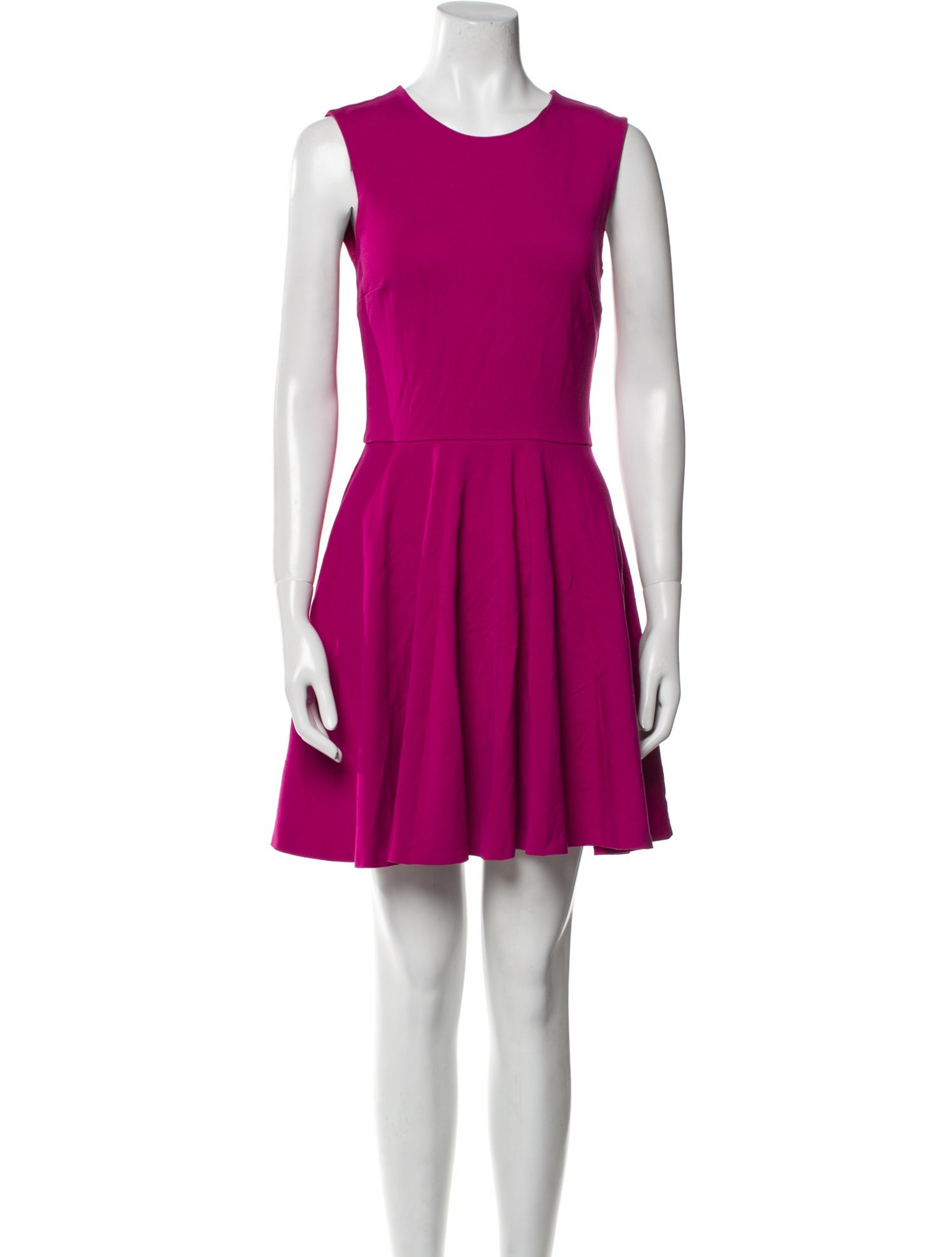 Diane von Furstenberg Crew Neck Mini Dress