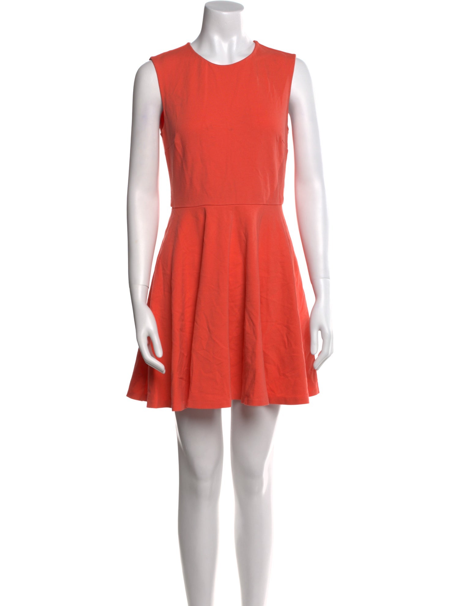 Diane von Furstenberg Crew Neck Mini Dress