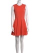 Diane von Furstenberg Crew Neck Mini Dress
